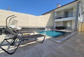 Fethiye Esenköy'de Kiralık Jakuzili Saunalı Muhafazakar Villa Şahin