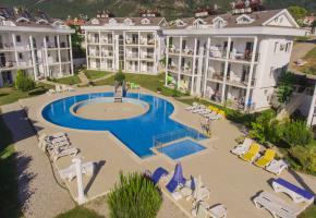 Fethiye Ölüdeniz'de 6 kişilik havuzlu apart daire Hisarpark I3