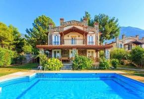Fethiye Ölüdeniz'de özel havuzlu 6 kişilik kiralık villa ege villam 