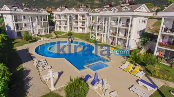Fethiye Ölüdeniz'de 4 kişilik havuzlu apart daire Hisarpark I3