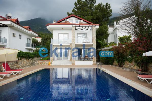 Ölüdeniz Ovacık'ta Doğa Manzaralı Geniş Ailelere Uygun Özel Havuzlu Villa Yıldırım 3