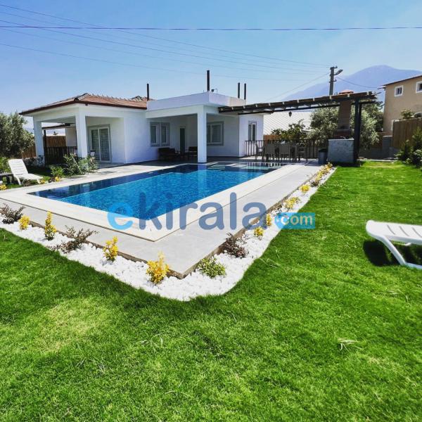 Fethiye Çatalarık'ta Özel Havuzlu 6 Kişilik Kiralık Tatil Villası Villa Foks
